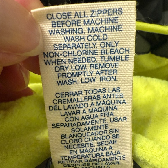 Boys Faded Glory hooded camo puffer bubble coat jacket EUC Size Large 10-12 - Picture 9 of 9